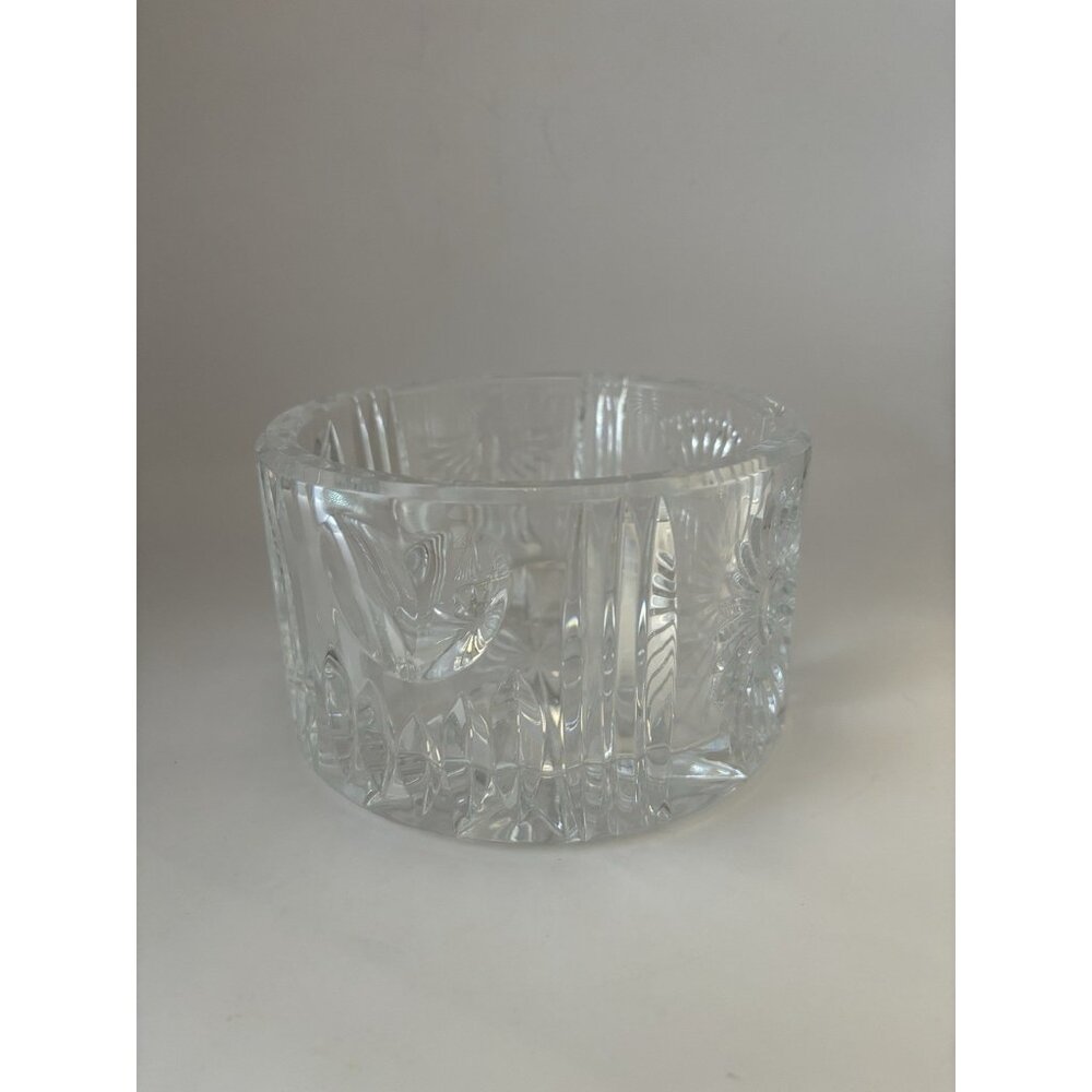 Waterford Wine Coaster Holder Crystal Millenium 5” Signed Jim O'Leary - Picture 2 of 10